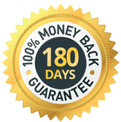 180-day guarantee seal